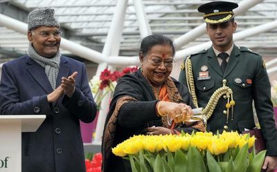 President Kovind arrives in Netherlands