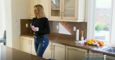 Khloe Kardashian fans baffled over background in clip of her looking 'so skinny'