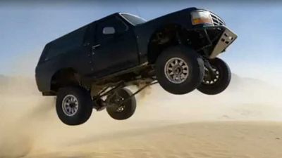 Ford Bronco Sails 110 Feet On Sand Dune Jump, Drives 120 Miles Home