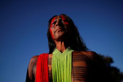 Indigenous protest camp erected in Brazilian capital to press land rights