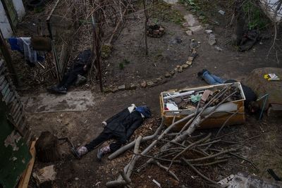 US describes ‘litany of atrocities’ in Ukraine as Biden says Putin should face war crimes charges over Bucha massacre