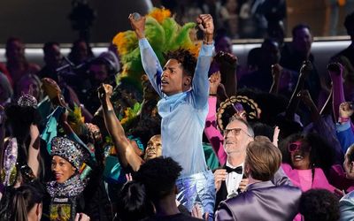 Meet Jon Batiste, new Grammy winner with plenty going on