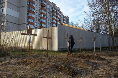 Ukraine demands accountability for Russian 'war crimes' as West prepares sanctions