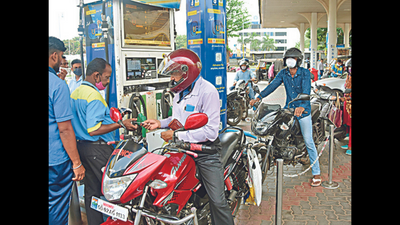 Petrol price in Bhubaneswar touches record high of 110.96, diesel hits a ton