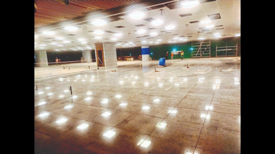 AAI tests lighting at new Chennai airport terminal