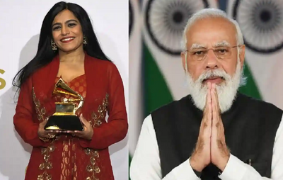 PM Modi congratulates Grammys 2022 winner Falguni Shah