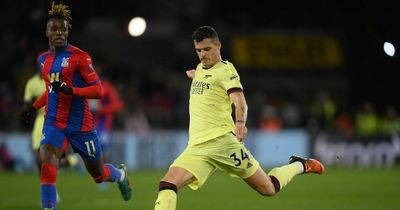 Why Granit Xhaka shouted at Gabriel as Mikel Arteta reveals who is to blame for Palace defeat