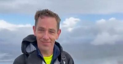 RTE star Ryan Tubridy says he took a few tumbles during 'spiritual' Climb with Charlie