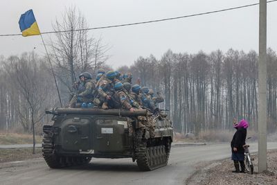 Britain says Ukraine forces have retaken the north