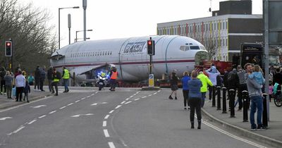 The 'chaotic' day a jumbo jet drove down the M5