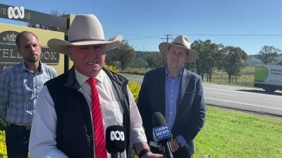 Muswellbrook bypass first promised 22 years ago now 'locked in' by budget, Barnaby Joyce says