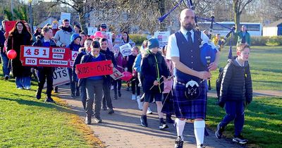 Chryston Primary families demonstrate over shared headship plans at school