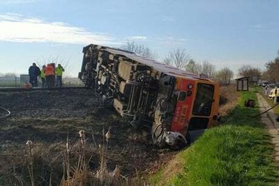 Several killed after train collides with pick-up truck in Hungary