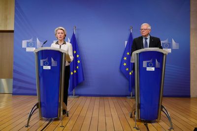 EU's von der Leyen and Borrell to meet Zelenskiy in Kyiv -spokesman