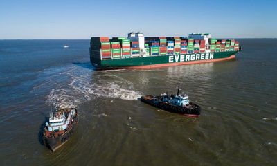 Ever Forward ship still stuck in Chesapeake Bay after three weeks