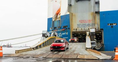 Bristol Port receives first Mazda cars shipment direct from Japan