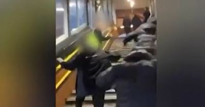 Gang scream 'do him now' and chase railway worker in vile station attack