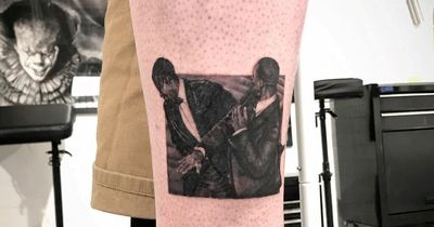 Fresh prints: Man gets Will Smith v Chris Rock slap tattooed on leg