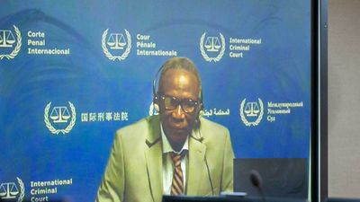 Janjaweed militia leader denies atrocities in Darfur at start of ICC trial