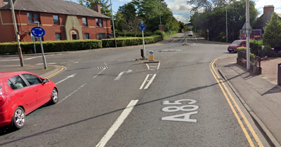 Cyclist suffers serious injuries after being ‘trapped under car’ on busy Scots road