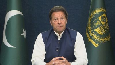 Pakistani PM Imran Khan fighting for his political life
