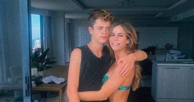 Mum's fury as innocent bikini snap with son is 'sexualised' and deemed 'inappropriate'