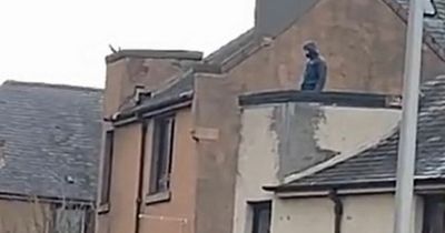 Edinburgh police scrambled to standoff with man on roof in ongoing incident