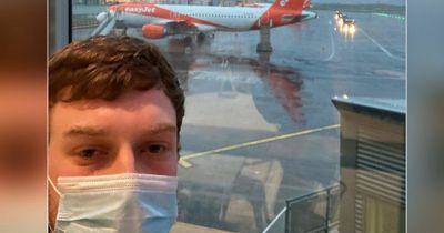 "It's out of our hands": I flew from Manchester Airport to Dublin this morning... there was a sea of people and security queues that left the building - but I (eventually) got very lucky