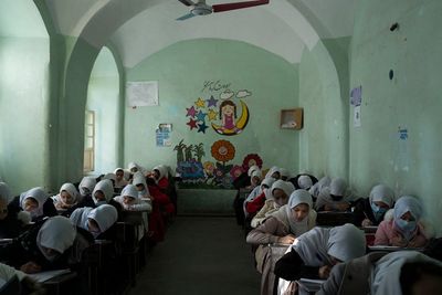 Danish aid chief says group's Afghan female staff working