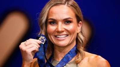 Emily Bates of the Brisbane Lions wins AFLW best and fairest, Mimi Hill named rising star