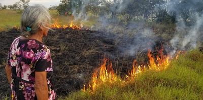 Traditional land burning is declining – here's why that's a problem
