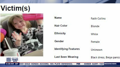 Kidnapped 3-year-old girl found safe after Amber Alert issued