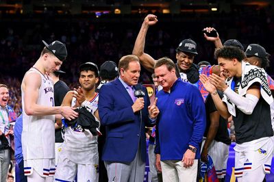 Bill Self’s sweet championship gift to Devon Dotson, whose 2020 season with Kansas was canceled due to COVID