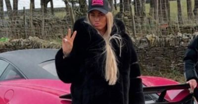 Katie Price splashes £179k on pink supercar before getting licence back