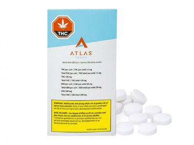 Atlas Thrive's New CBD Chewing Gum To Debut In Ontario & Alberta