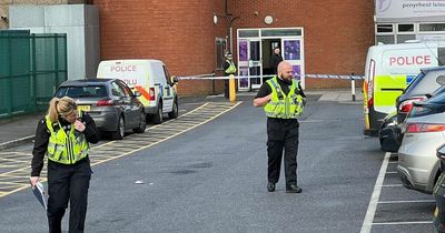 Why police descended on a school and leisure centre in Gorseinon on Tuesday, April 5