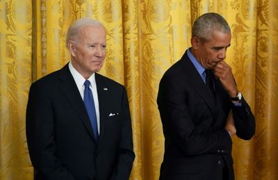 Biden, Obama put the band back together for a day