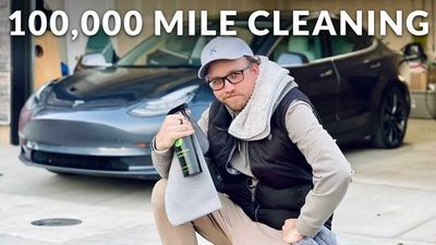 This Is What 100,000 Miles Does To A Tesla Model 3 With White Interior