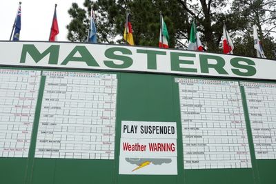 Storm calls early halt to Masters practice