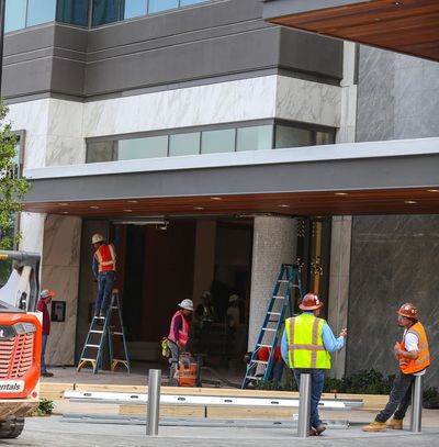 Police: Man shot after running over worker, stabbing another