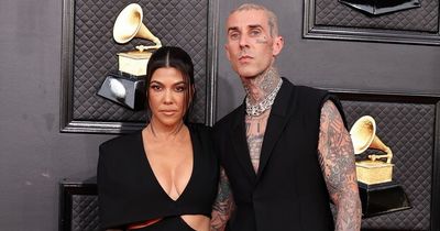 Kourtney Kardashian wore Grammys jumpsuit for '30 minute Vegas wedding' to Travis Barker