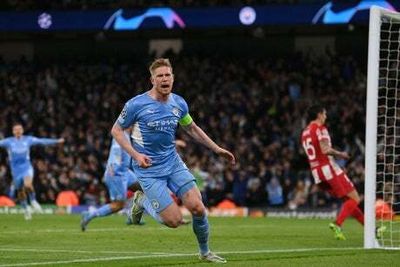 Manchester City 1-0 Atletico Madrid: Kevin De Bruyne earns crucial lead in Champions League quarter-final tie