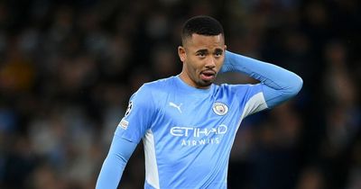 Gabriel Jesus to miss Man City's Champions League quarter-final second leg with Atletico Madrid