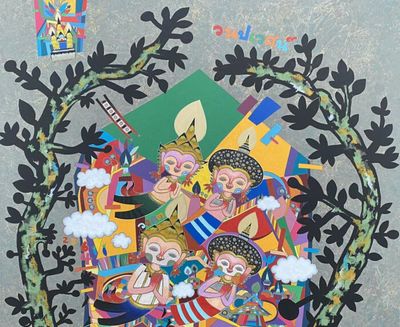 Loei artist borrows affectionate Isan call for 'Ma – Der – La!'