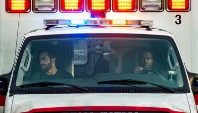 ‘Ambulance’ takes a long, long trip through the action movie cliches