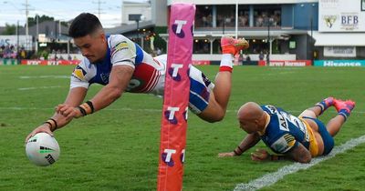 The move that helped Newcastle Knights winger Enari Tuala turn the corner