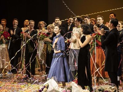 Dancers celebrate award win at Opera House