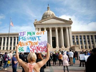 Oklahoma passes near-total abortion ban with threat of prison for providers