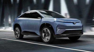 Tata Curvv Concept Debuts As Stylish Coupe-SUV EV From India