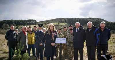 Final tree planted at Lanarkshire woodland to commemorate Queen's Jubilee